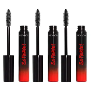 3x Revlon So Fierce! Mascara 702 Black 7.5ml