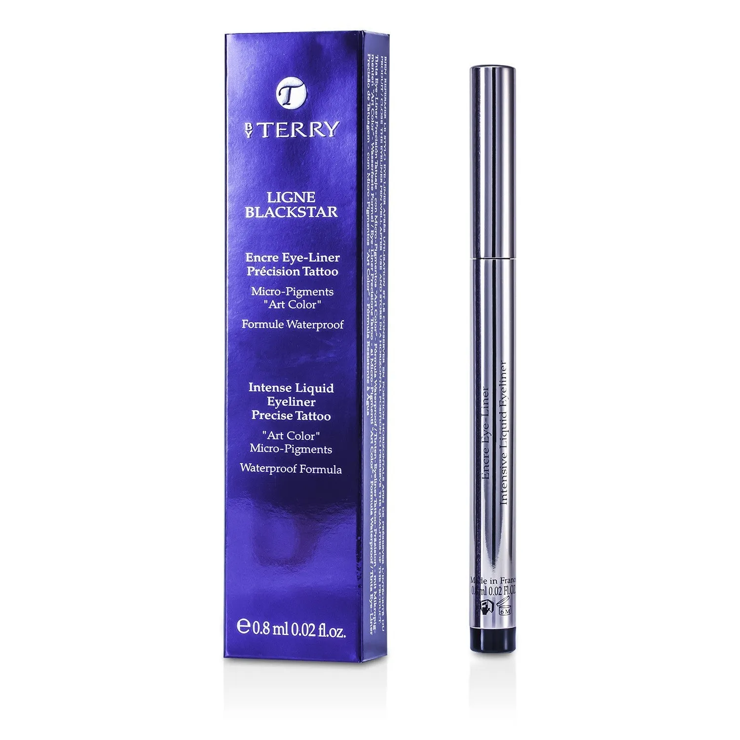 By Terry Ligne Blackstar Intense Liquid Eyeliner Waterproof - # 1 So Black  0.8ml/0.02oz
