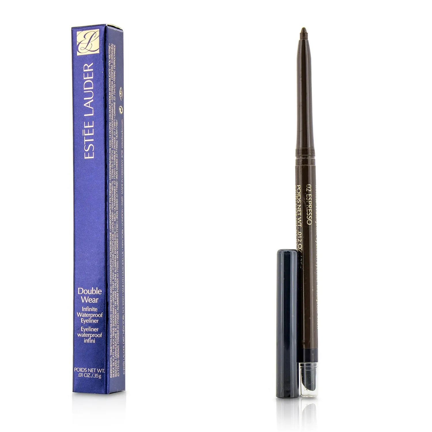 Estee Lauder Double Wear Infinite Waterproof Eyeliner - # 01 Kohl Noir  0.35g/0.012oz