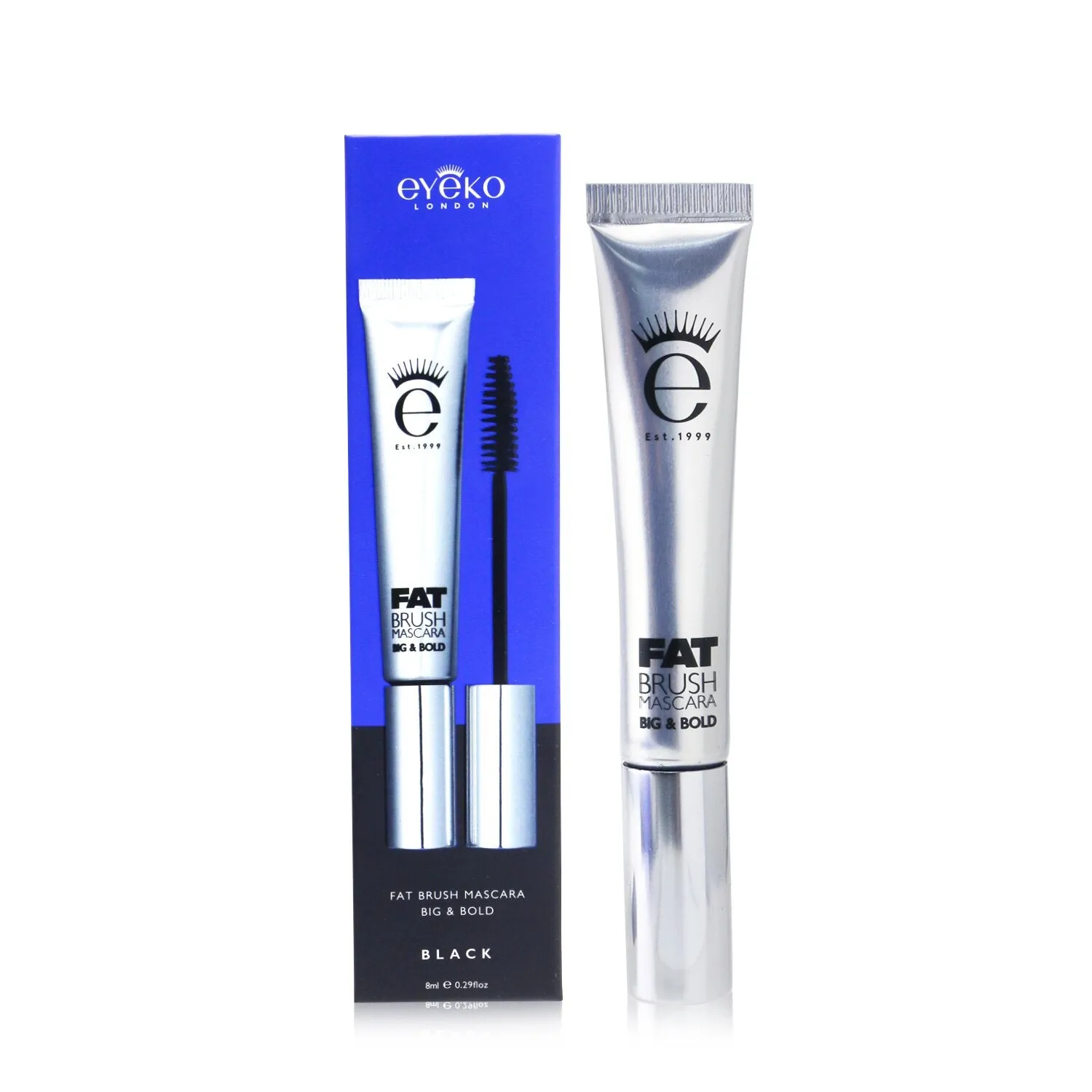 Eyeko Fat Brush Mascara - # Black  8ml/0.29oz