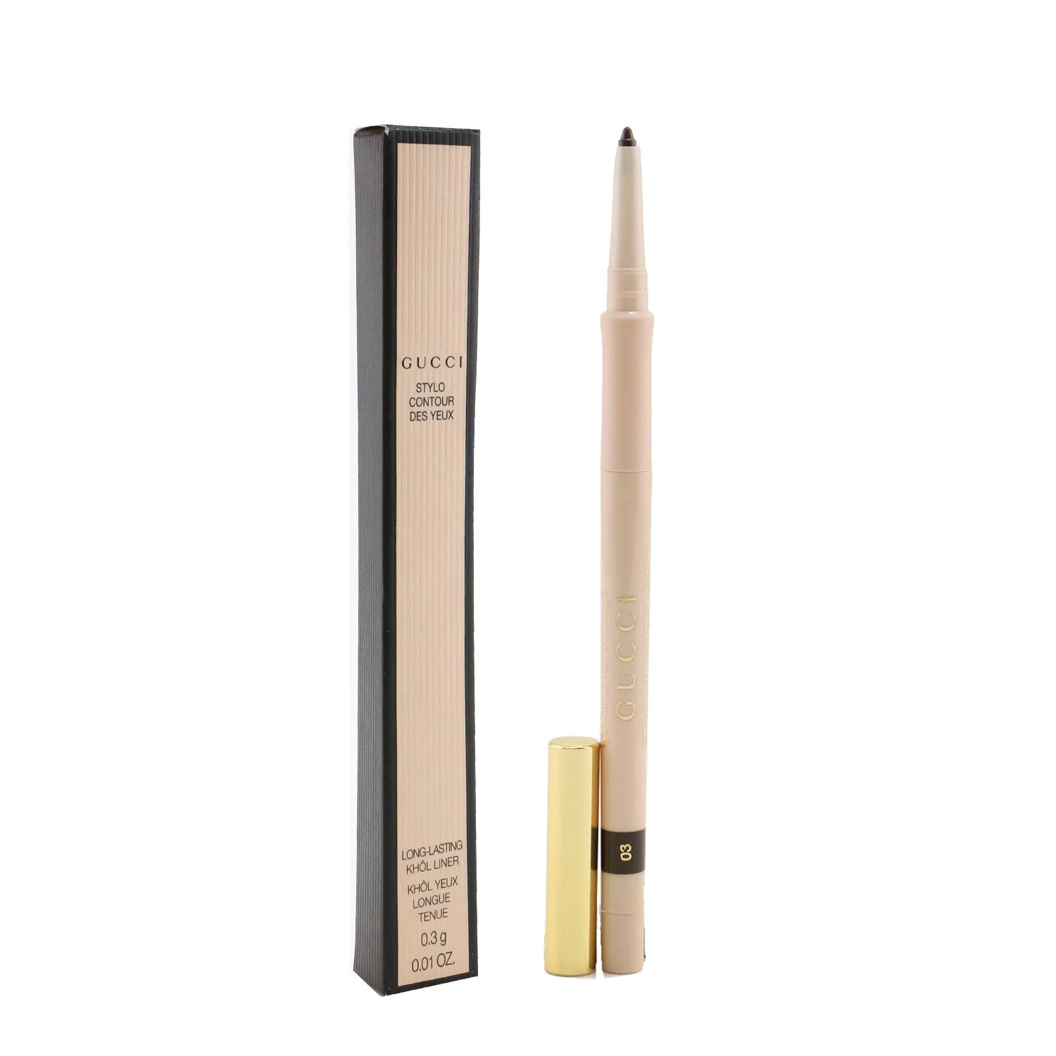 Gucci Stylo Contour Des Yeux Long Lasting Khol Liner - # 03 Chocolat  0.3g/0.01oz