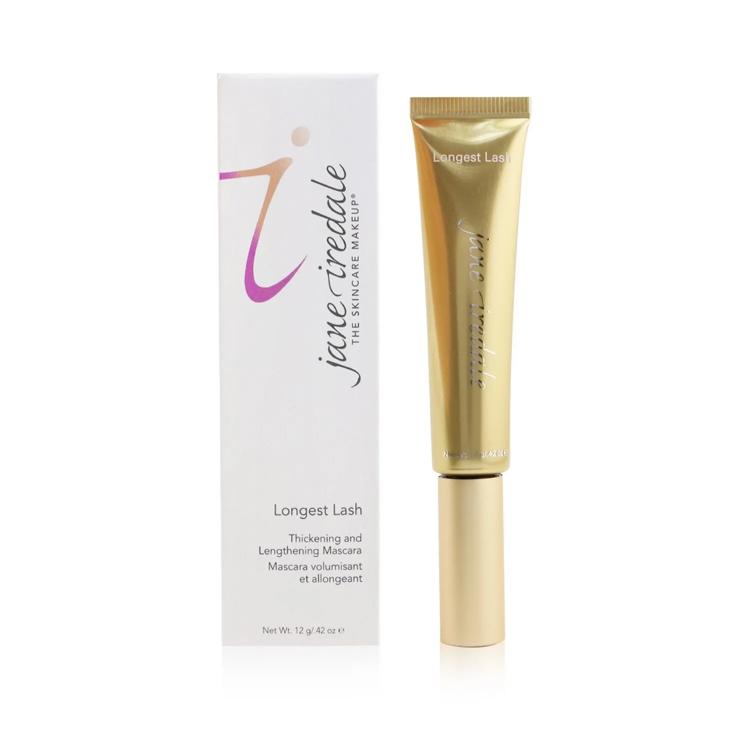 Jane Iredale Longest Lash Thickening & Lengthening Mascara - Black Ice  12g/0.42oz