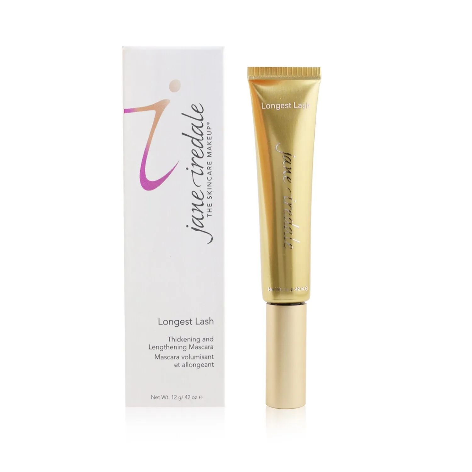 Jane Iredale Longest Lash Thickening & Lengthening Mascara - Black Ice  12g/0.42oz