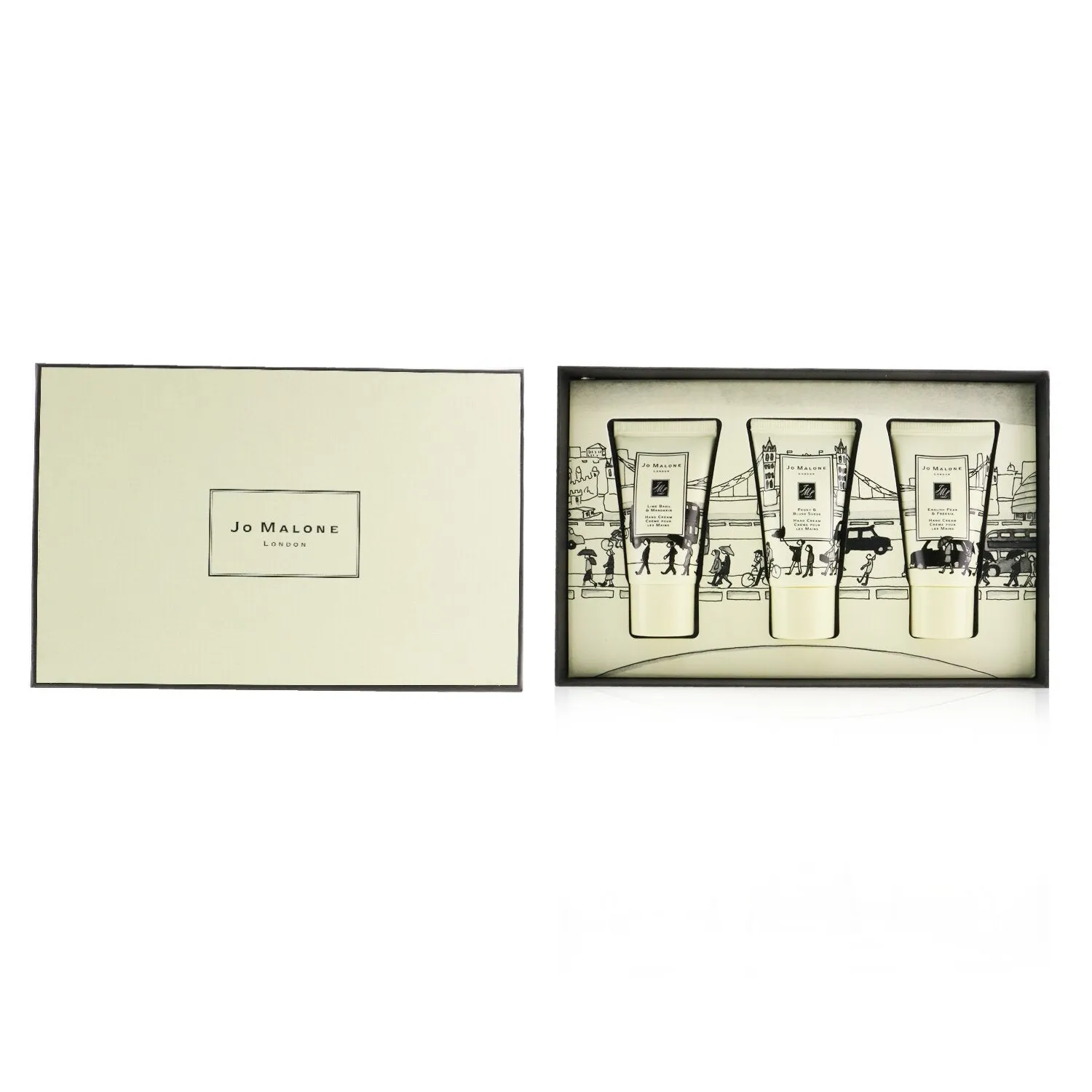 Jo Malone Hand Cream Collection: Lime Basil & Mandarin   English Pear & Freesia   Peony & Blush Suede  3x30ml/1oz