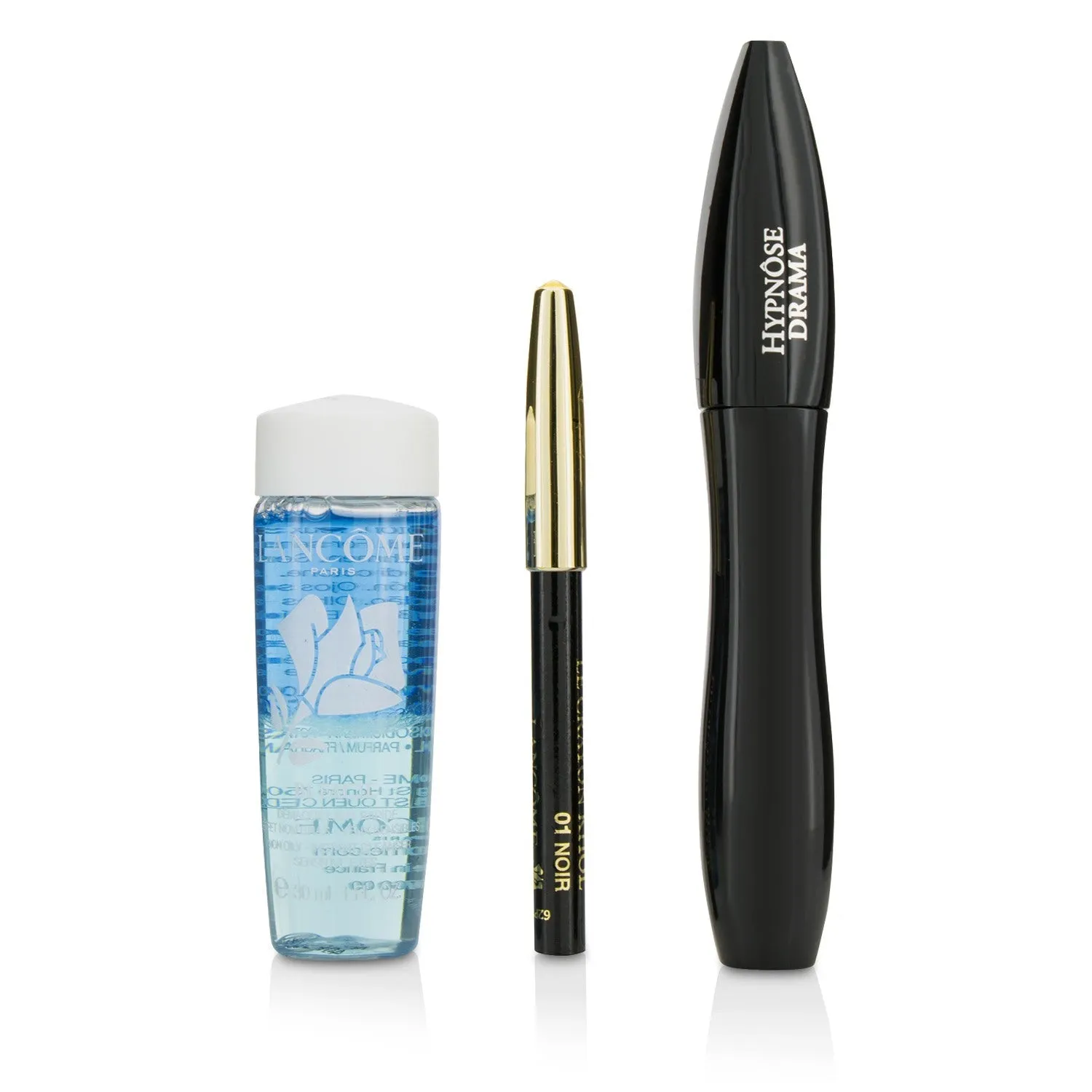 Lancome Hypnose Dramatic Eyes Coffret: 1x Hypnose Drama Mascara   1x Mini Le Crayon Khol   1x Bi Facil  3pcs