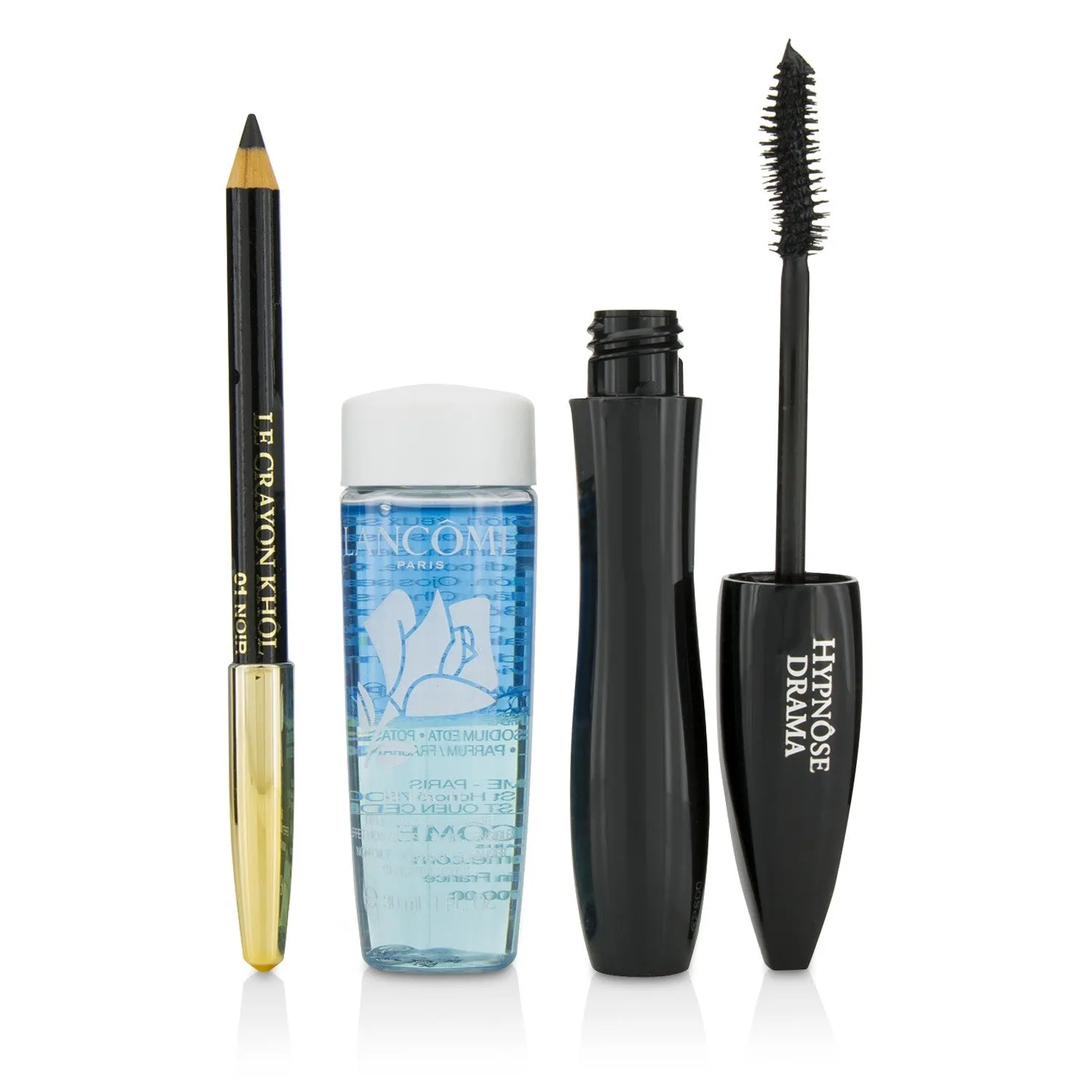 Lancome Hypnose Dramatic Eyes Coffret: 1x Hypnose Drama Mascara   1x Mini Le Crayon Khol   1x Bi Facil  3pcs