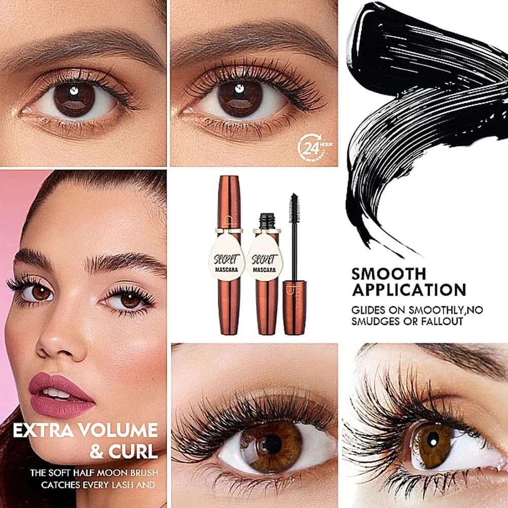 Pudaier Secret & Volume Lengthening Mascara Black 8g