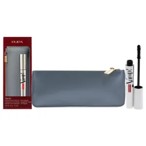 Pupa Milano Vamp! Mascara Set by Pupa Milano for Women - 2 Pc 0.32oz Vamb! Mascara - 100 Black. ClutchBag