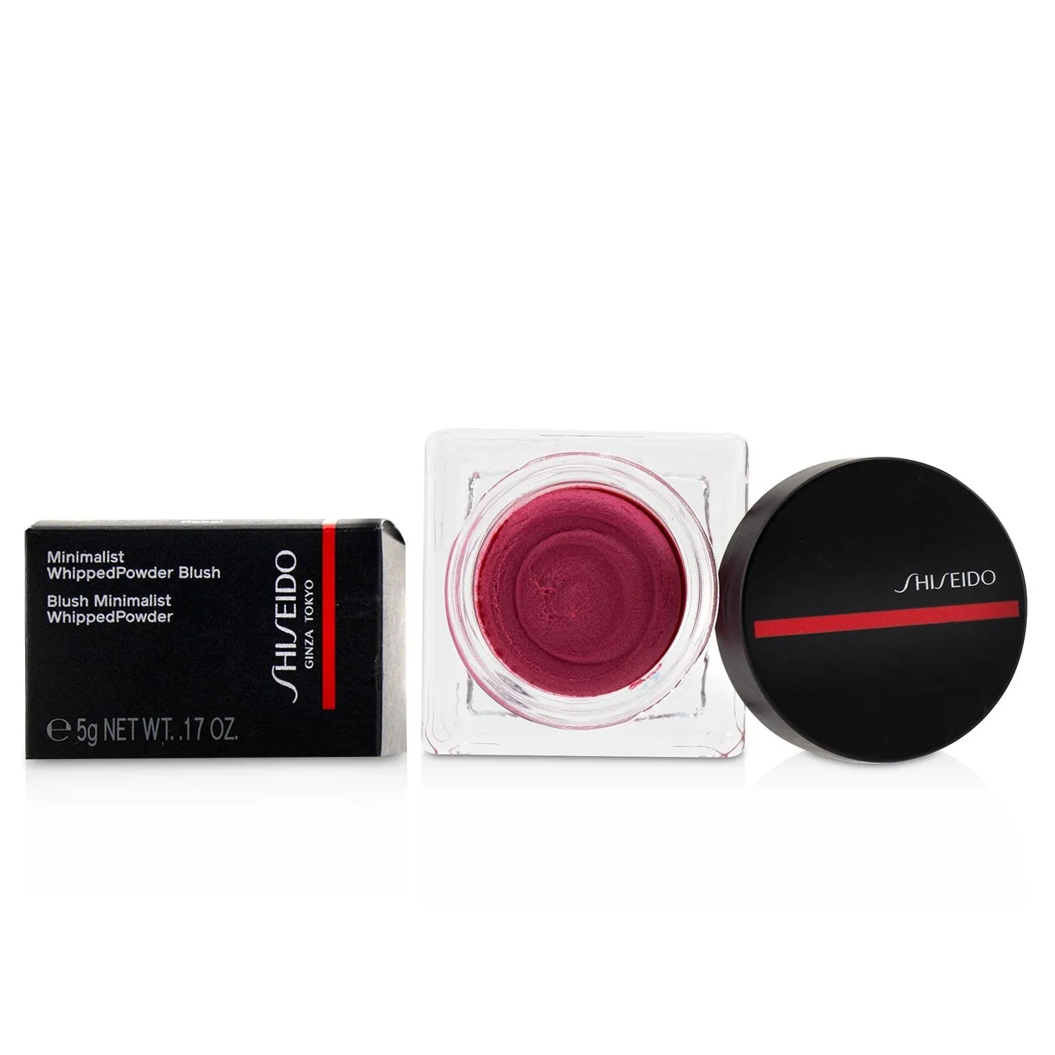 Shiseido Minimalist WhippedPowder Blush - # 05 Ayao (Plum)  5g/0.17oz