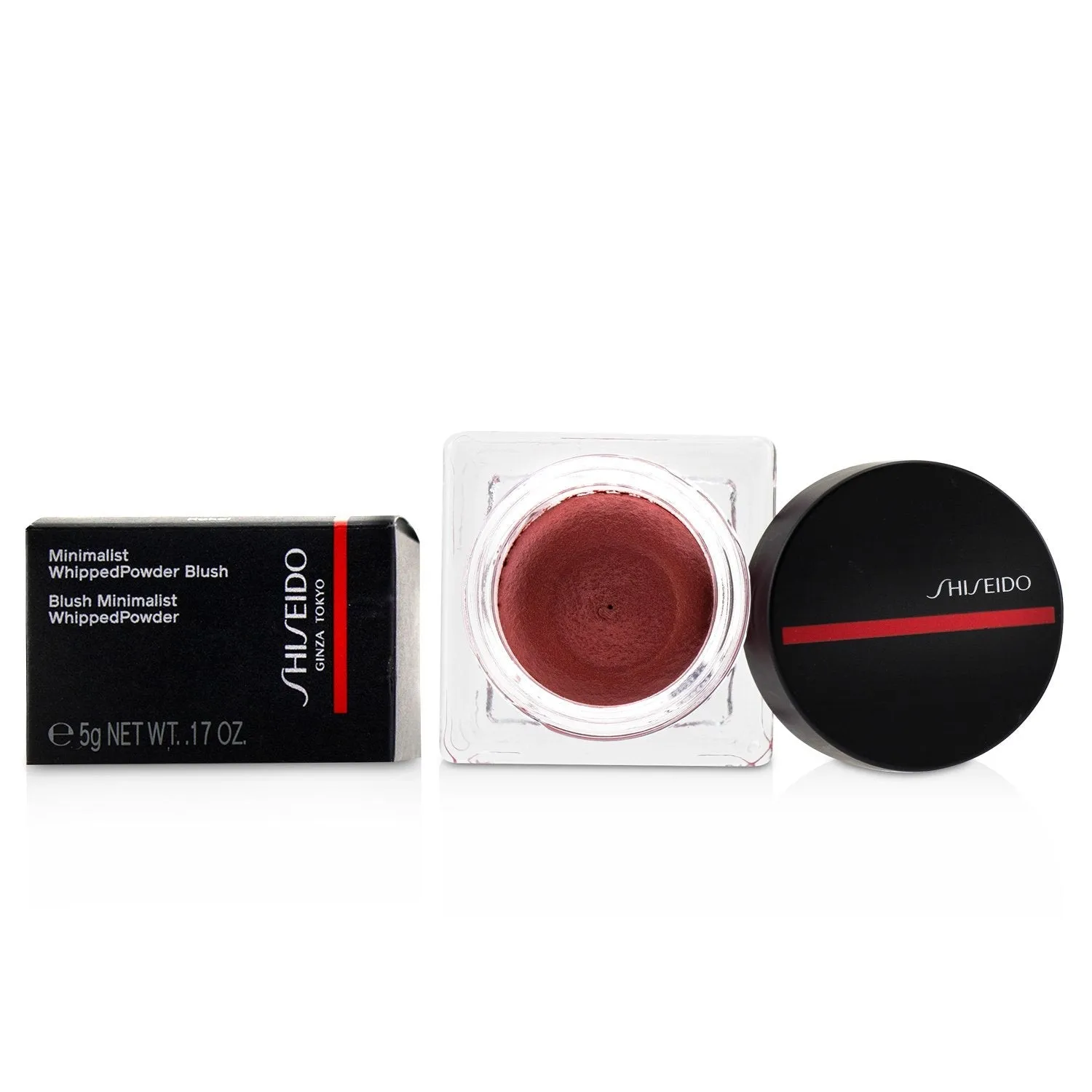 Shiseido Minimalist WhippedPowder Blush - # 05 Ayao (Plum)  5g/0.17oz