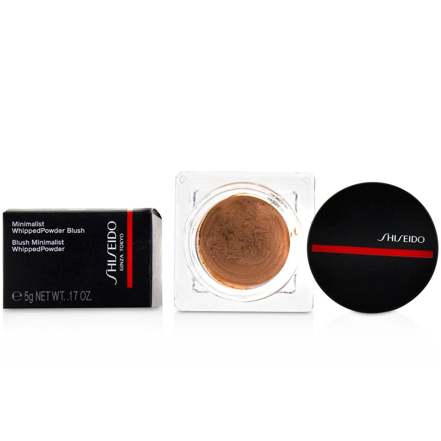 Shiseido Minimalist WhippedPowder Blush - # 05 Ayao (Plum)  5g/0.17oz
