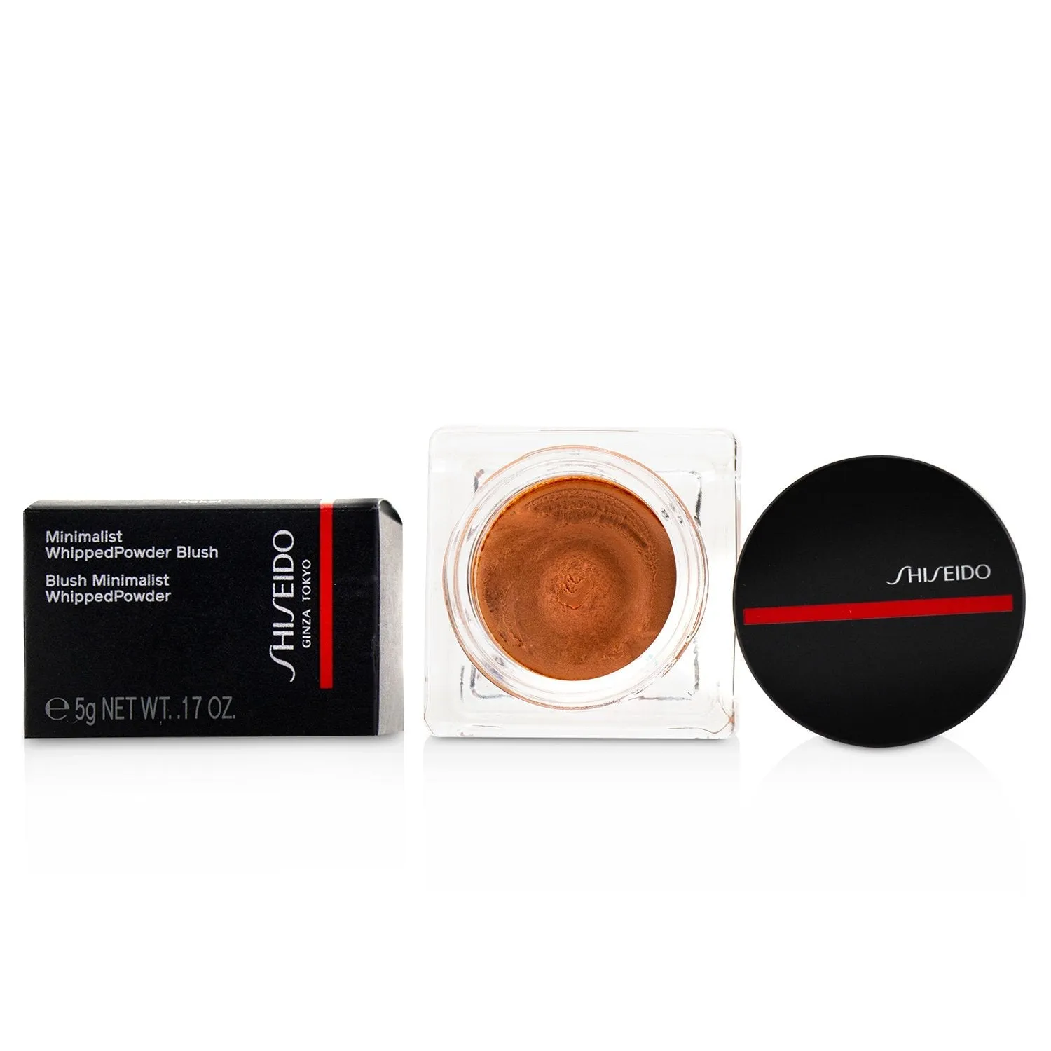 Shiseido Minimalist WhippedPowder Blush - # 05 Ayao (Plum)  5g/0.17oz