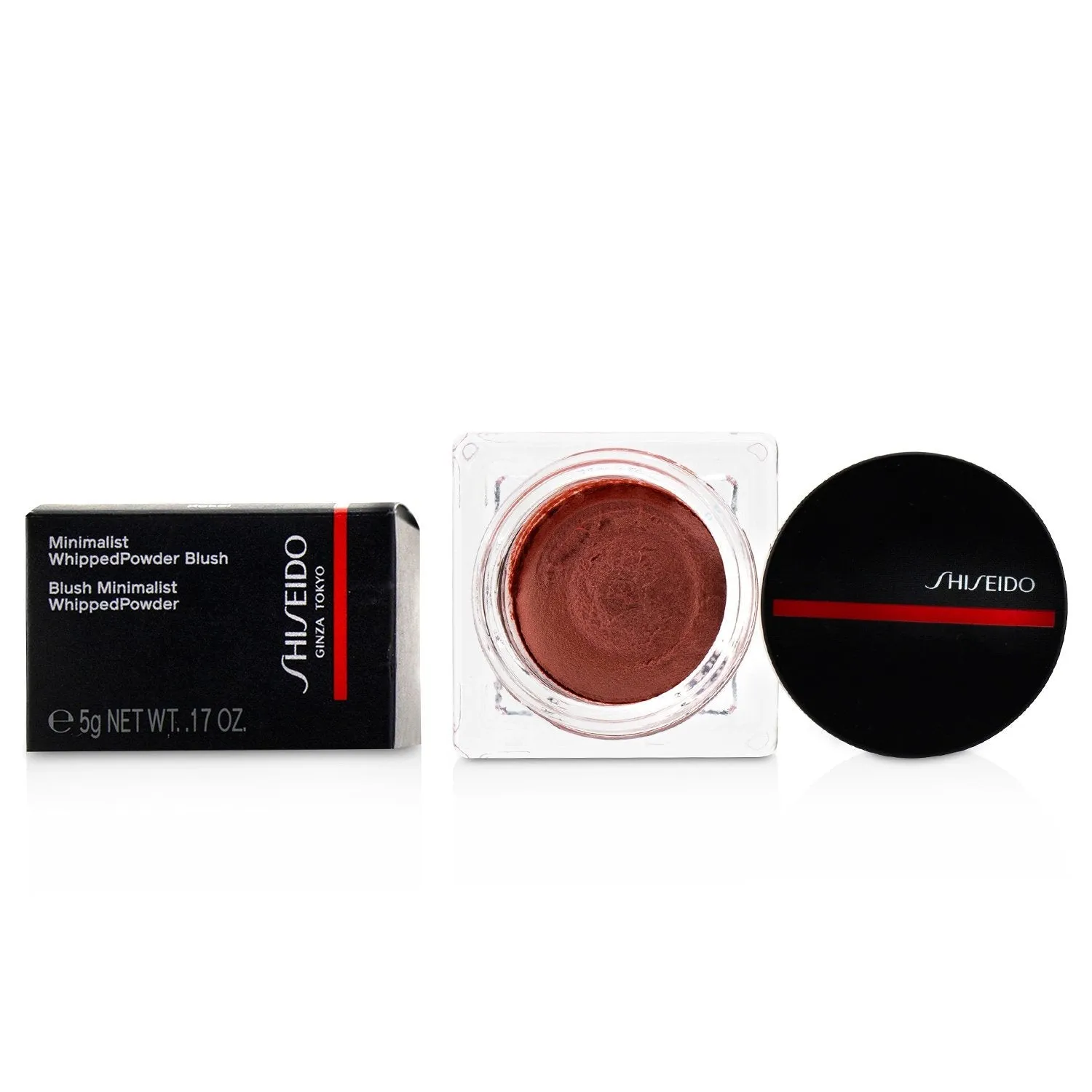 Shiseido Minimalist WhippedPowder Blush - # 05 Ayao (Plum)  5g/0.17oz