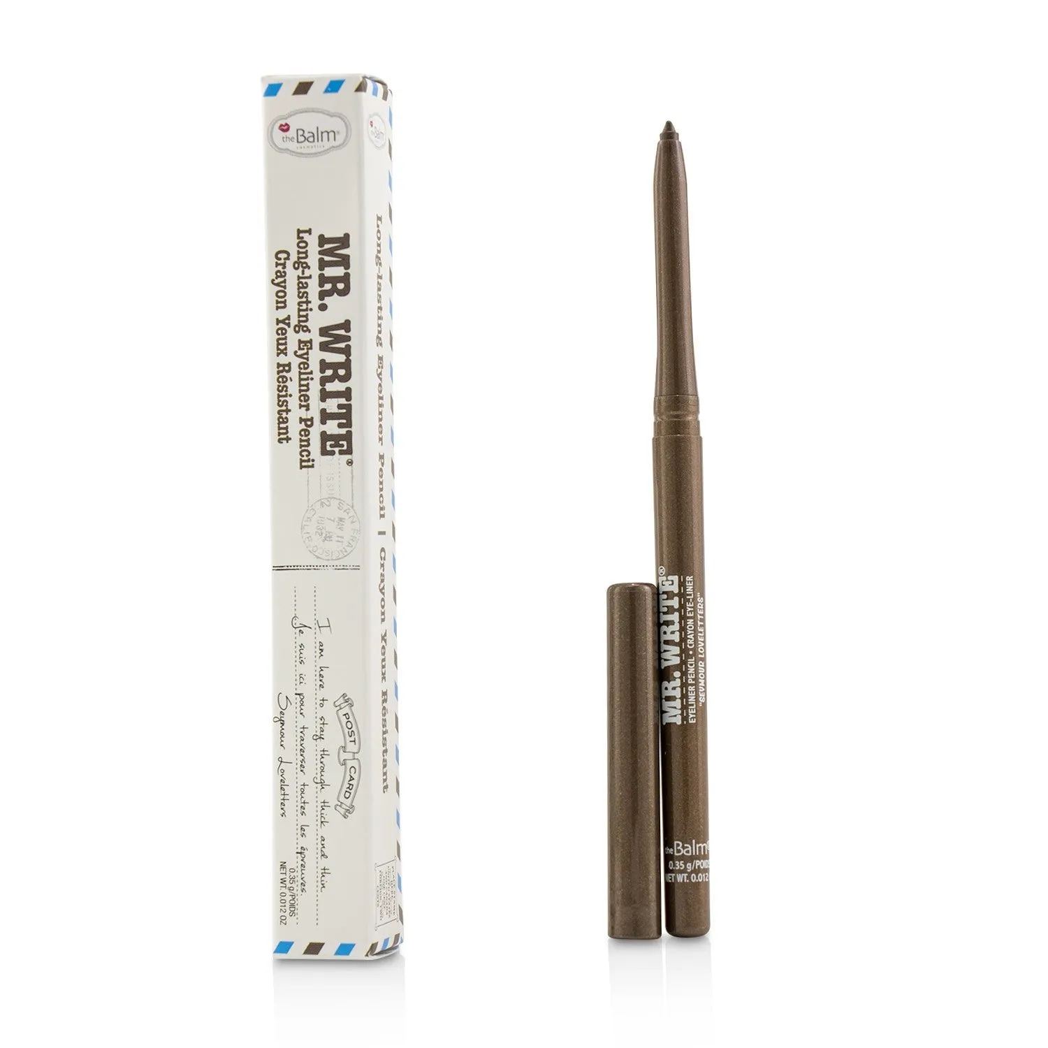 TheBalm Mr. Write Long Lasting Eyeliner Pencil - # Diamonds (Black)  0.35g/0.012oz