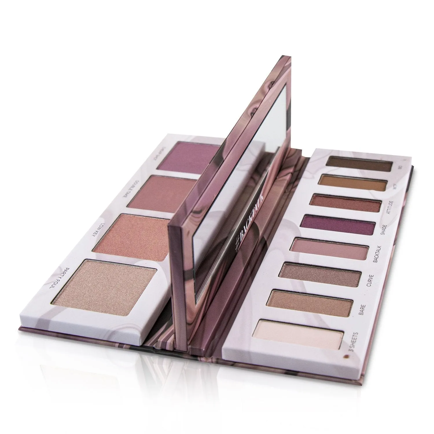 Urban Decay Backtalk Eye & Face Palette : 8x Eyeshadow. 4x Blush/Highlighter