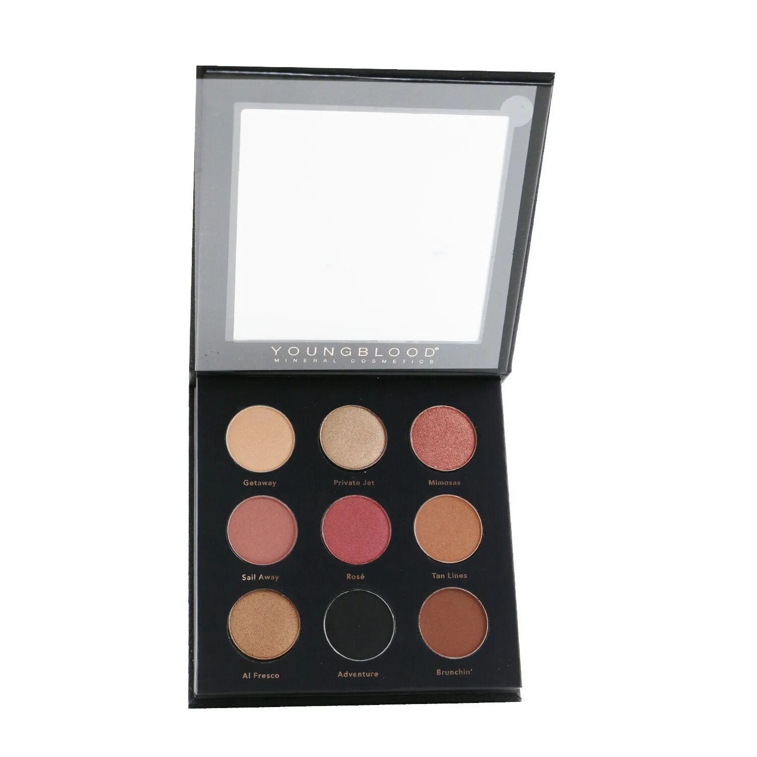 Youngblood Weekender Palette (9x Eyeshadow. 4x Blush/Highlight)  17.3g/0.603oz