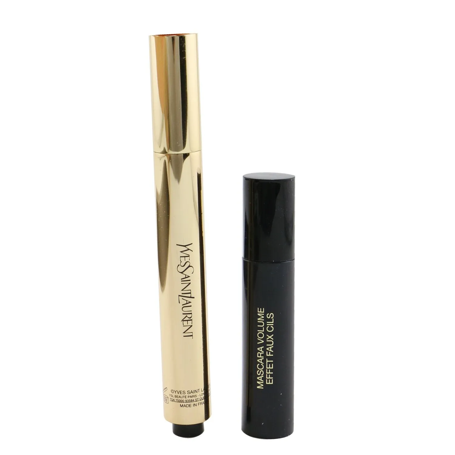 Yves Saint Laurent Love All Lights On Me Set: (1x Touche Eclat 2.5ml   1x Mini Mascara 2ml) - #2 (Luminous Ivory) (Box Slightly Damaged)  2pcs